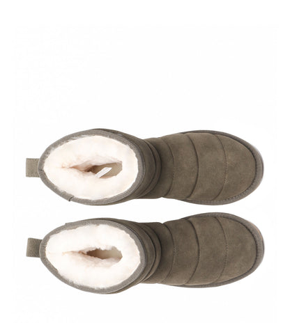 Mini Puffer UGG Boots - EA3100 - EVERAU-Boots-PEROZ Accessories