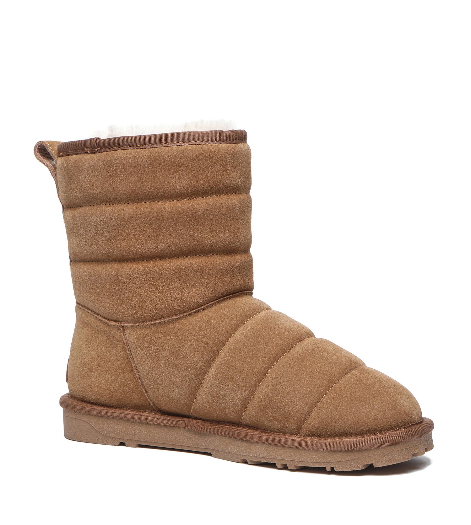 Short Puffer UGG Boots - EA3101 - EVERAU-Boots-PEROZ Accessories