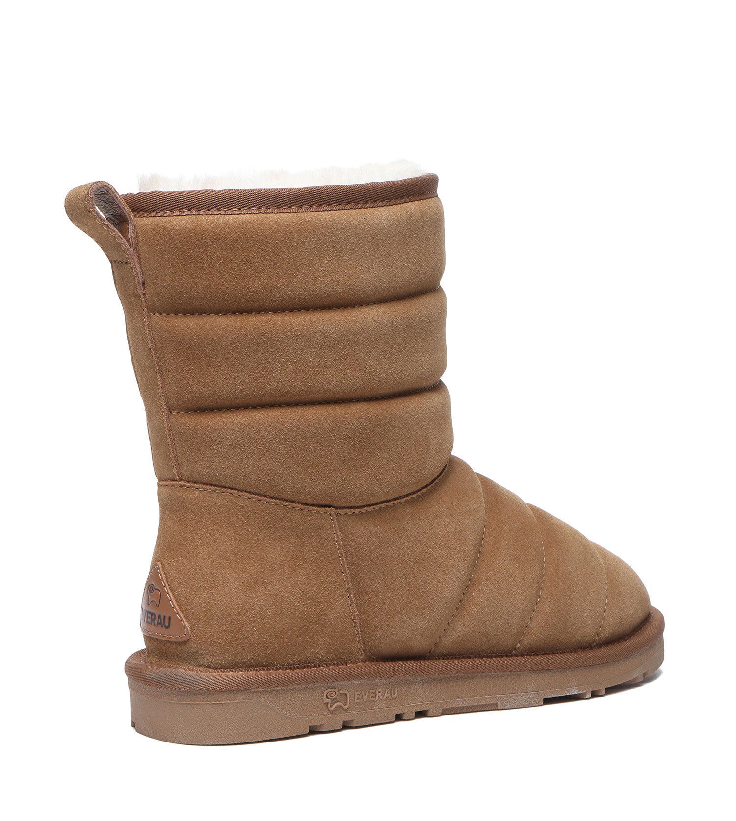 Short Puffer UGG Boots - EA3101 - EVERAU-Boots-PEROZ Accessories