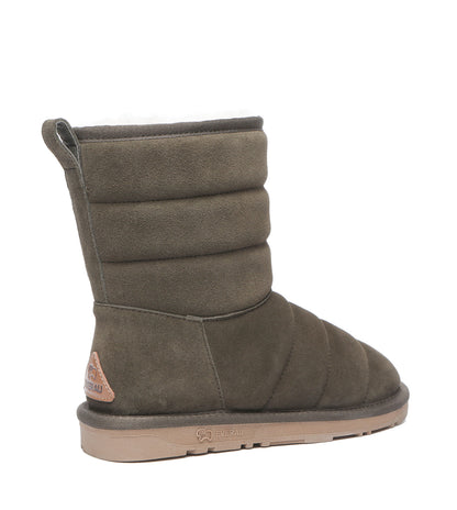 Short Puffer UGG Boots - EA3101 - EVERAU-Boots-PEROZ Accessories