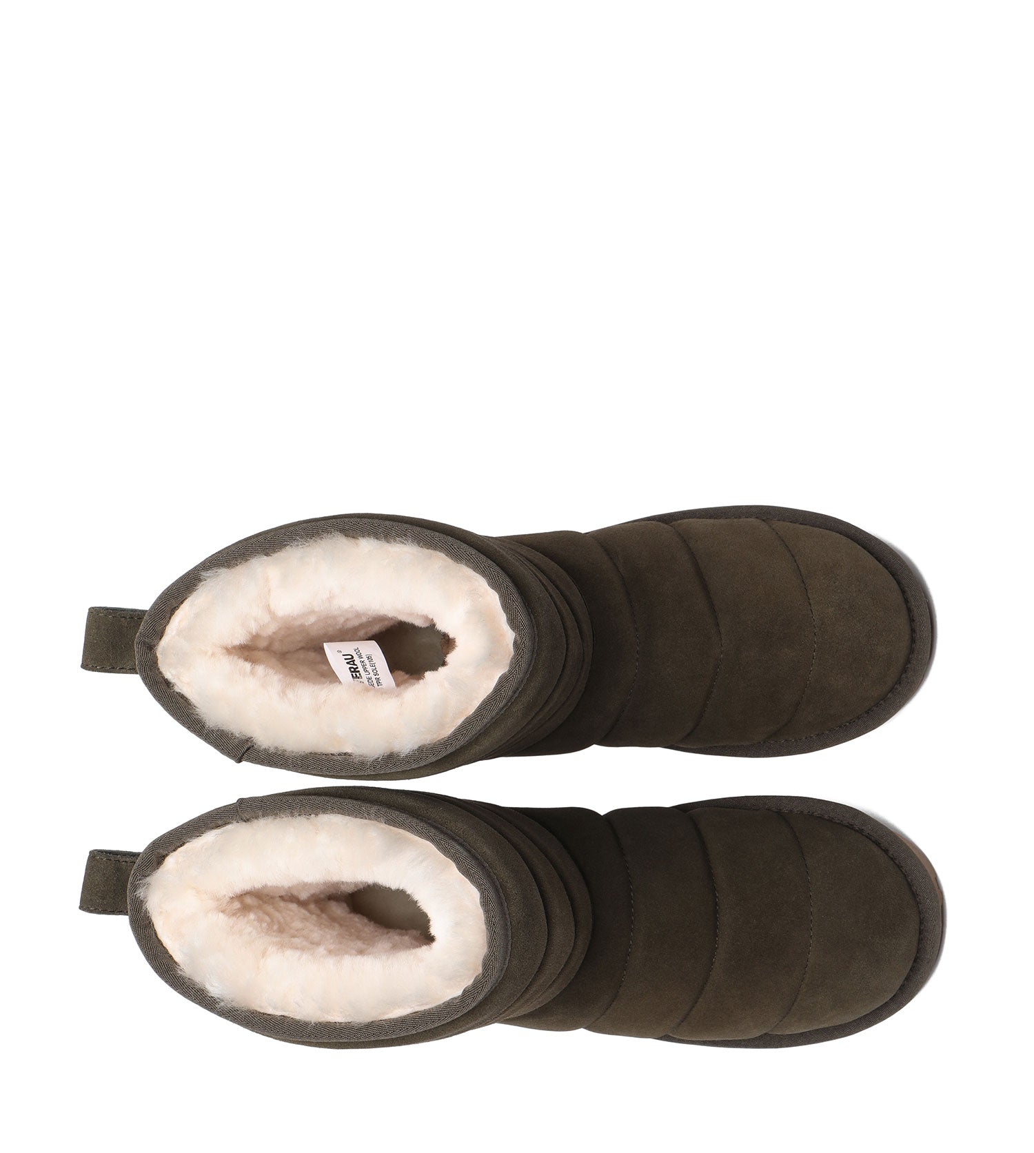 Short Puffer UGG Boots - EA3101 - EVERAU-Boots-PEROZ Accessories