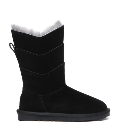 Swanston 3 Panel UGG Boots - EA3103 - EVERAU-Boots-PEROZ Accessories