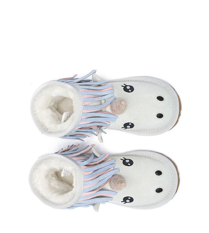 EVERAU Unicorn Kids Plus UGG Boots - EA3116K-PEROZ Accessories