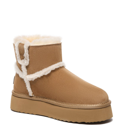 EVERAU Schunck Platform | UGG Boots EA3156-Boots-PEROZ Accessories