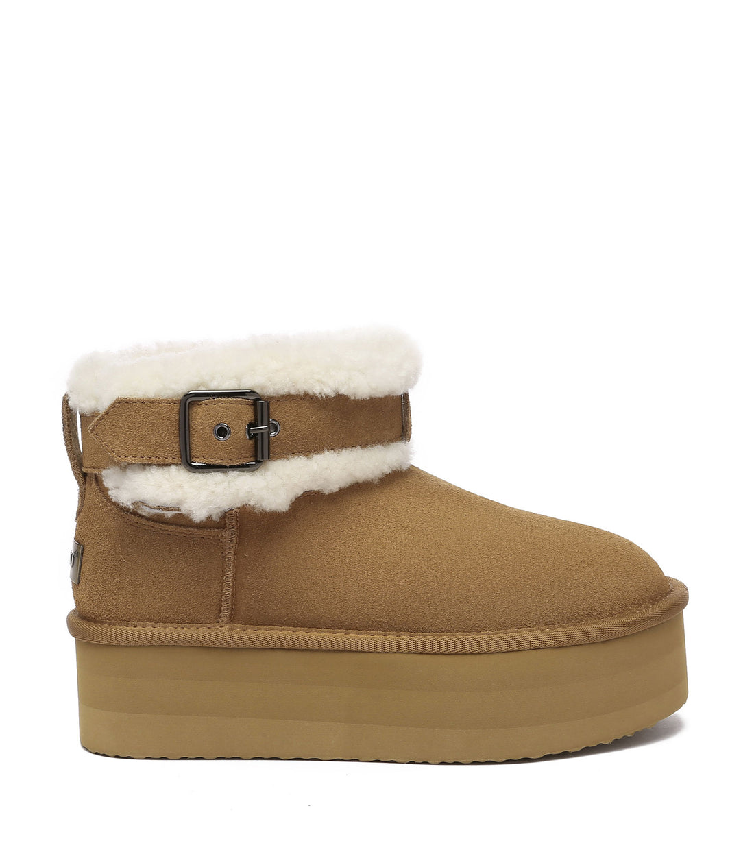 Chestnut Ula Platform Boot | PEROZ Australia