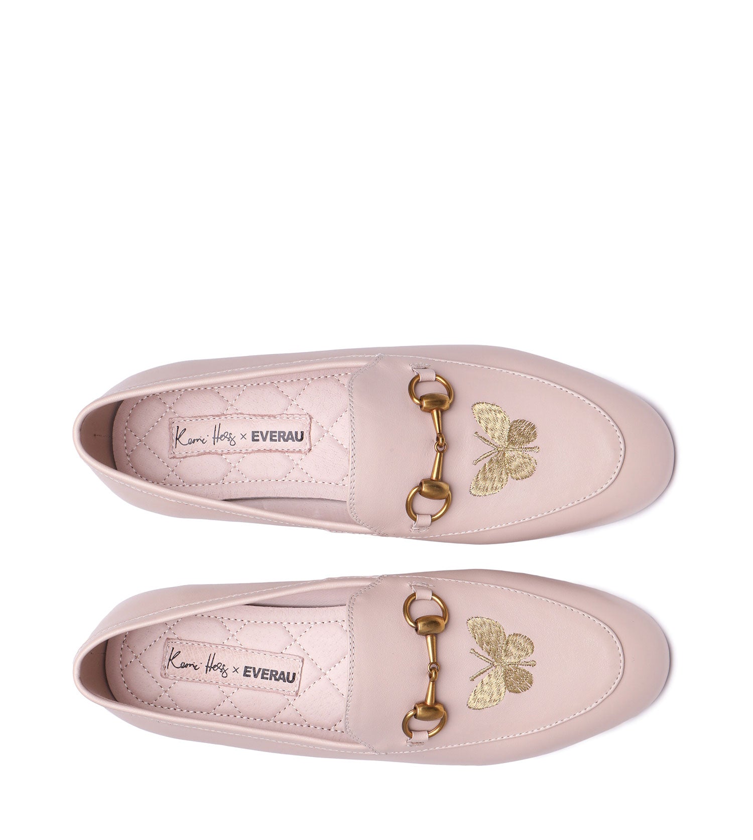 Everau x Kerrie Hess Papillon Loafer Oxfords Flats for Women - EA7021 - EVERAU-Loafers &amp; Moccasins-PEROZ Accessories