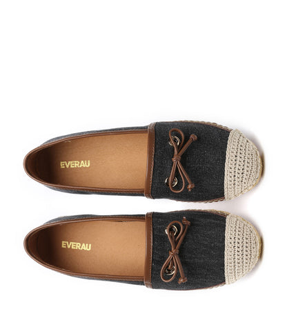 EVERAU Esther Loafer Oxfords Flats - EA7031-PEROZ Accessories