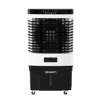 Devanti 60L Evaporative Air Cooler Conditioner-Appliances &gt; Air Conditioners &gt; Evaporative Coolers-PEROZ Accessories