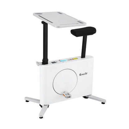 Everfit Exercise Bike Magnetic Desk Bike with Tabletop Fitness Home Workout Gym-Sports &amp; Fitness > Exercise, Gym &amp; Fitness > Exercise Bikes-PEROZ Accessories