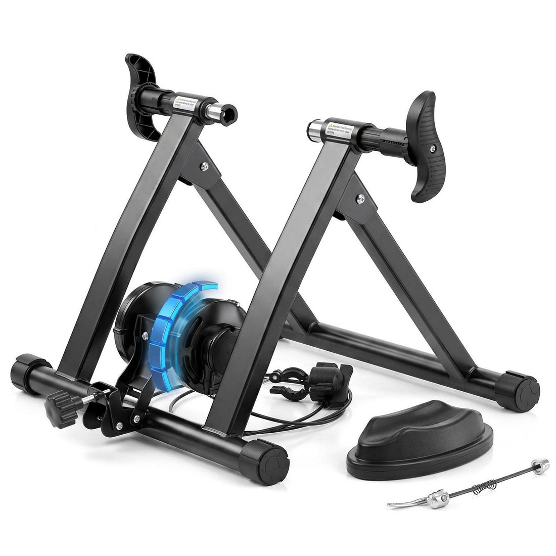 Everfit Bike Trainer Stand Indoor Riding Bicycle 6 Level Cycling Home Gym Black-Sports &amp; Fitness > Bikes &amp; Accessories > Bicycle Stands &amp; Storage-PEROZ Accessories