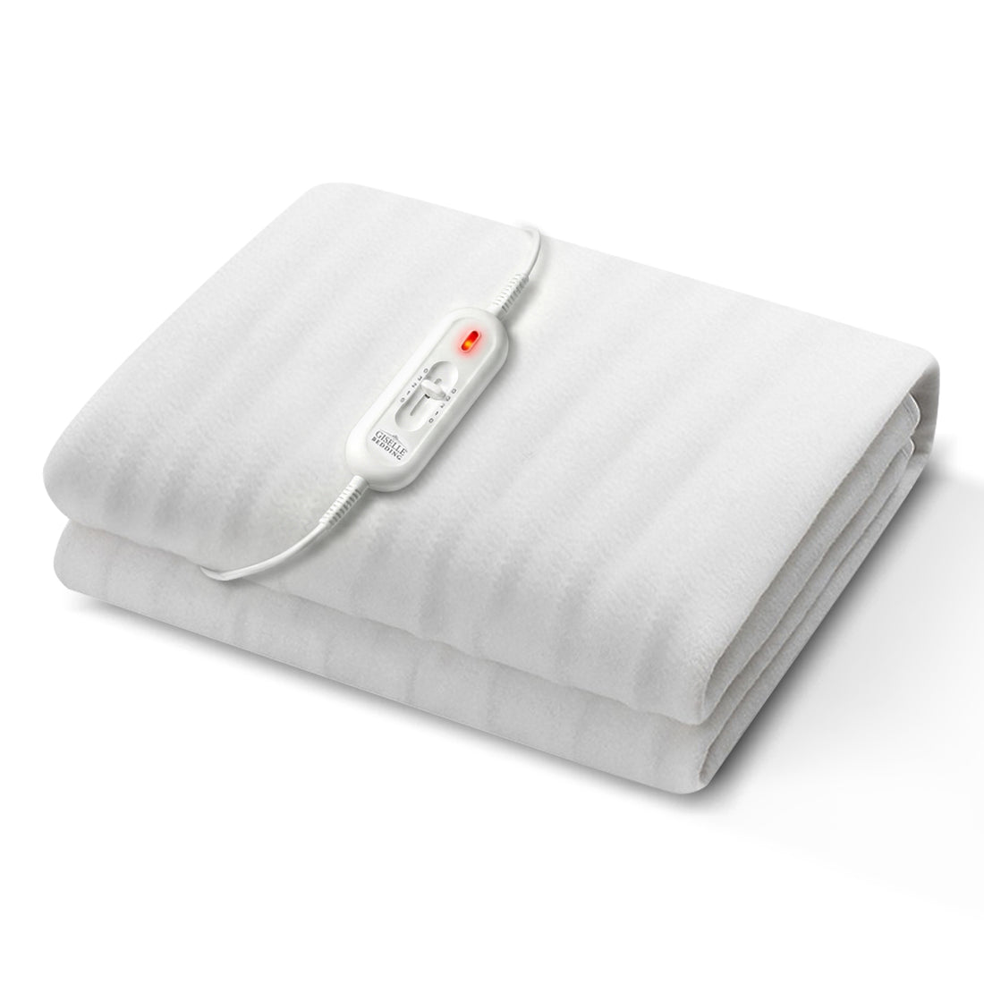Giselle Electric Blanket King Single Heated Fully Fitted Washable Pad Winter Warm-Home &amp; Garden > Bedding > Blankets &amp; Throws-PEROZ Accessories