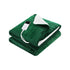 Giselle Electric Throw Rug Heated Blanket Double Sided Green-Home & Garden > Bedding > Blankets & Throws-PEROZ Accessories
