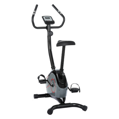 Everfit Magnetic Exercise Bike 8 Levels Upright Bike Fitness Home Gym Cardio-Sports &amp; Fitness &gt; Bikes &amp; Accessories-PEROZ Accessories