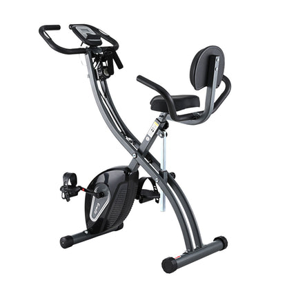 Everfit Folding Exercise Bike Magnetic X-Bike Aerobic Trainer Indoor Cycling-Sports &amp; Fitness &gt; Exercise, Gym &amp; Fitness &gt; Exercise Bikes-PEROZ Accessories