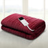 Giselle Electric Throw Rug Heated Blanket Fleece Red-Electric Throw Blanket-PEROZ Accessories