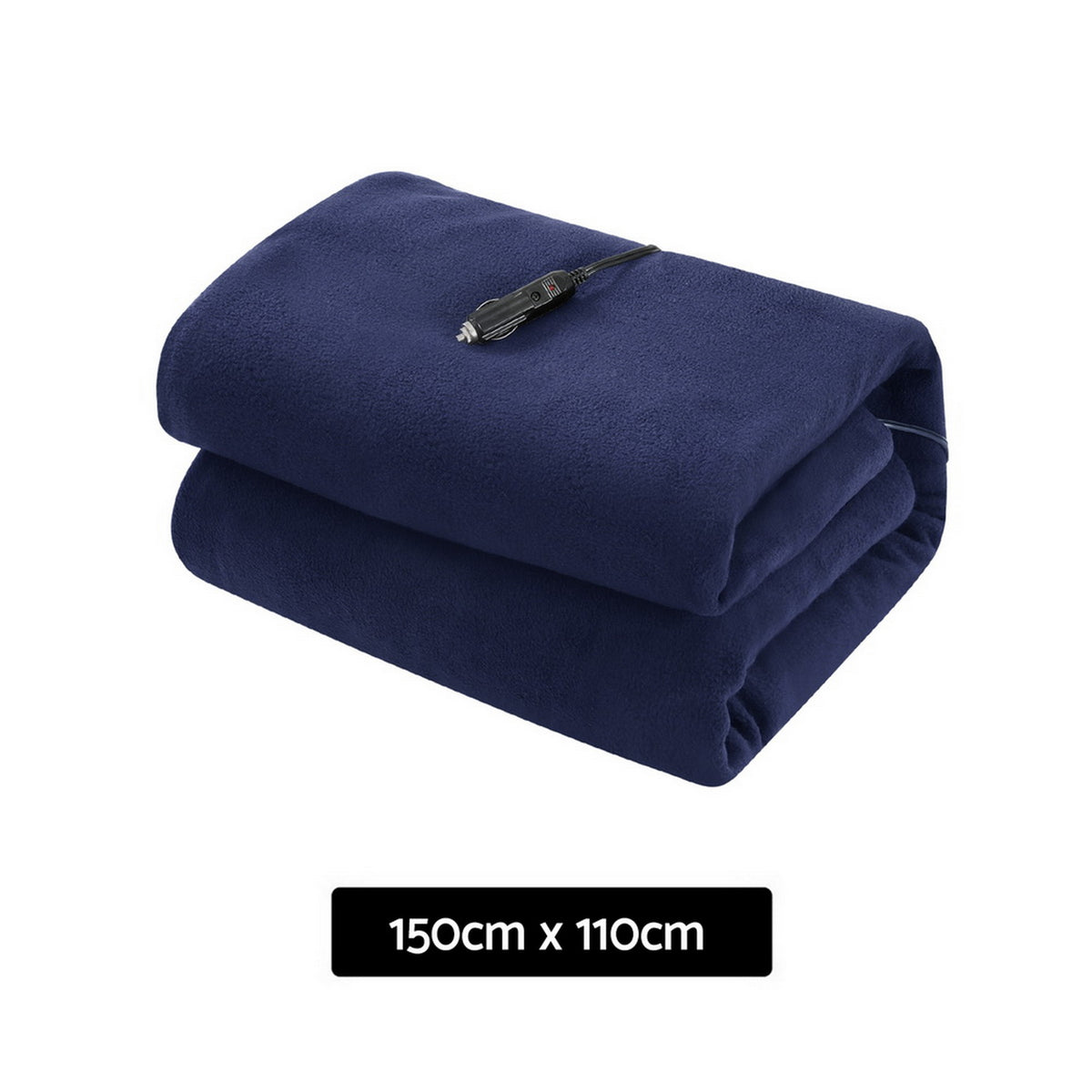Giselle Electric Heated Blanket Car Truck Throw Rug Travel Camping 12V DC Aut-Electric Throw Blanket-PEROZ Accessories