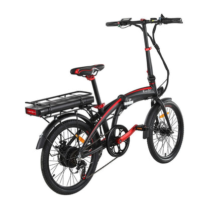 Everfit Folding Electric Bike Urban City Bicycle eBike Rechargeable Battery 250W-Sports &amp; Fitness > Bikes &amp; Accessories > Bicycles-PEROZ Accessories