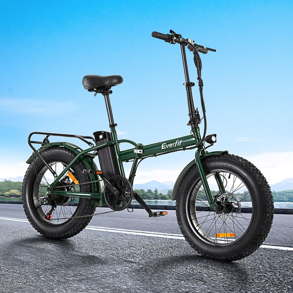 Everfit 20 Inch Folding Electric Bike Urban City Bicycle eBike Rechargeable-Sports &amp; Fitness > Bikes &amp; Accessories > Bicycles-PEROZ Accessories