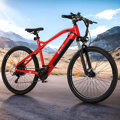 Everfit 26 Inch Electric Bike Mountain Bicycle eBike Built-in Battery 250W-Sports &amp; Fitness > Bikes &amp; Accessories > Bicycles-PEROZ Accessories