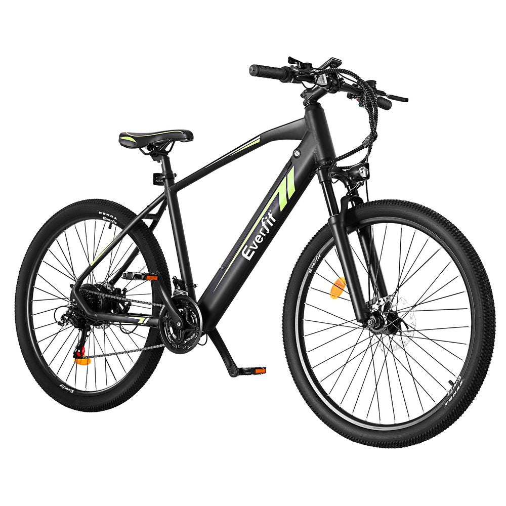 Everfit 27.5 Inch Electric Bike Mountain Bicycle eBike Battery 21 Speed-Sports &amp; Fitness > Bikes &amp; Accessories > Bicycles-PEROZ Accessories