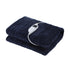 Bedra Washable Electric Heated Throw Rug Flannel Blue-Heated Throw Rugs-PEROZ Accessories