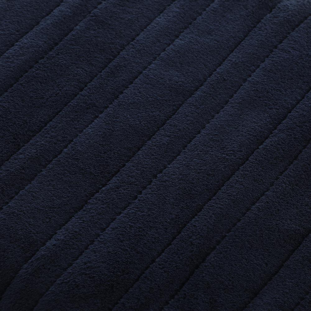 Bedra Washable Electric Heated Throw Rug Flannel Blue-Heated Throw Rugs-PEROZ Accessories