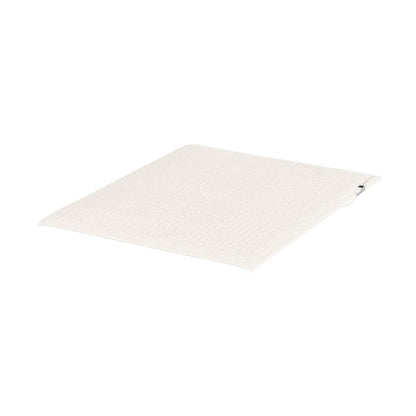Bedra Electric Heated Throw Rug Washable Flannel Cream-Heated Throw Rugs-PEROZ Accessories