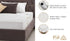 Bedra Electric Blanket Fleece Fully Fitted Washable King-Electric Blankets-PEROZ Accessories
