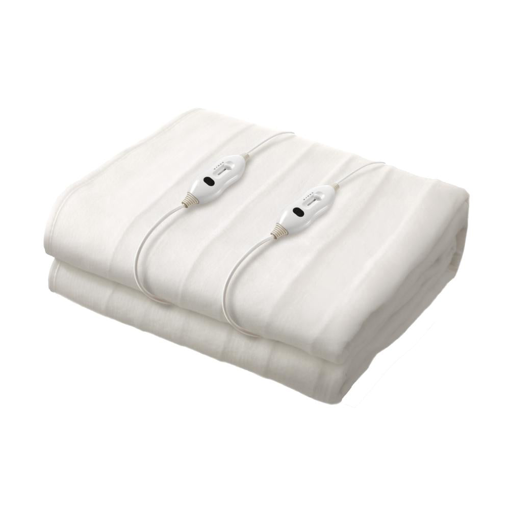 Bedra Electric Blanket Fully Fitted Polyester Queen-Electric Blankets-PEROZ Accessories