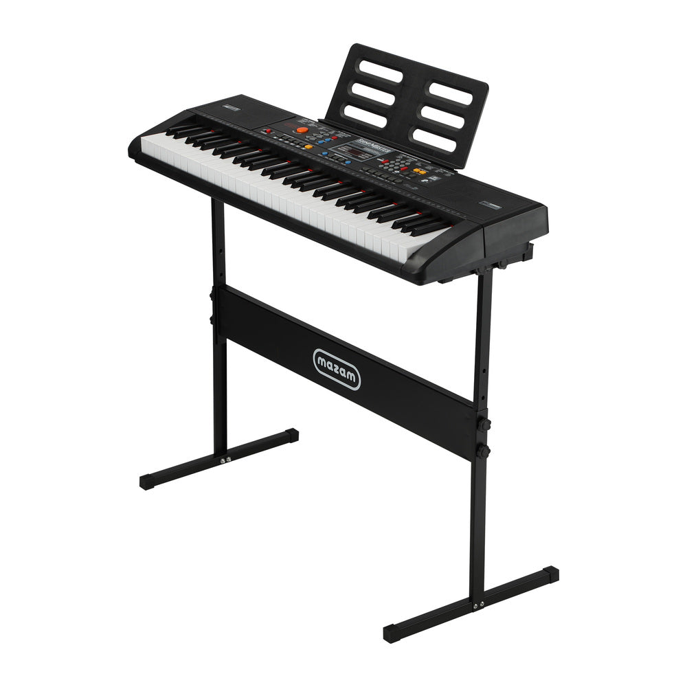 Mazam 61 Keys Electronic Piano Keyboard Electric Keyboards Beginner Kids Gift-Electronic Keyboards-PEROZ Accessories
