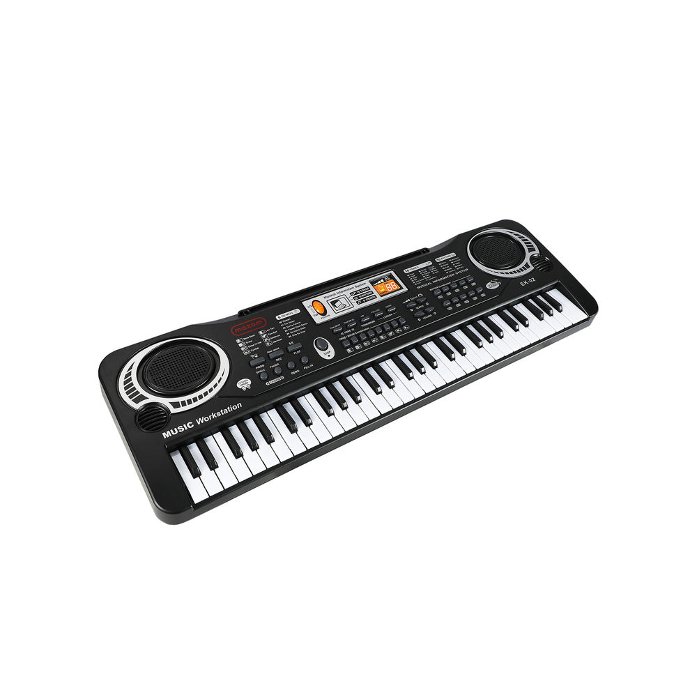Mazam 61 Keys Piano Keyboard Electronic Musical Kids Toy Gift With Microphone-Electronic Keyboards-PEROZ Accessories