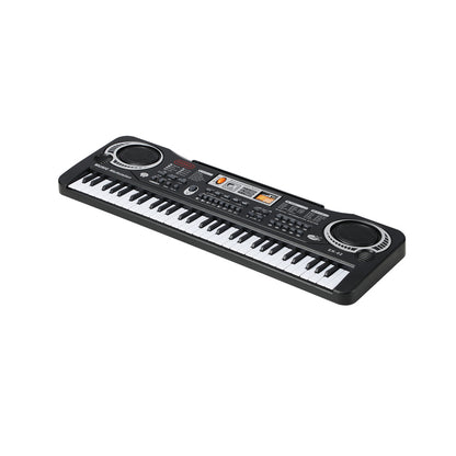 Mazam 61 Keys Piano Keyboard Electronic Musical Kids Toy Gift With Microphone-Electronic Keyboards-PEROZ Accessories