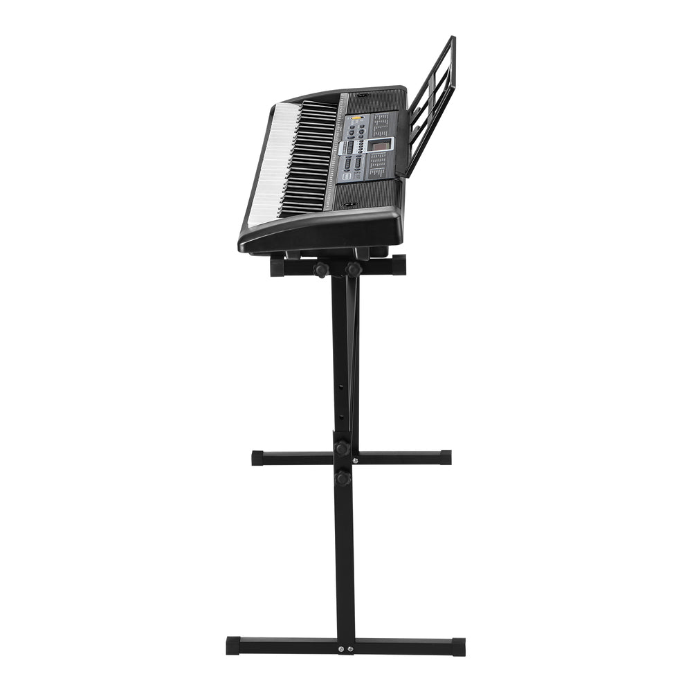 Mazam 61 Keys Electronic Piano Keyboard Lighted Electric Keyboards Holder Stand-Electric Keyboard-PEROZ Accessories