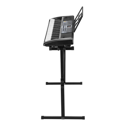 Mazam 61 Keys Electronic Piano Keyboard Lighted Electric Keyboards Holder Stand-Electric Keyboard-PEROZ Accessories