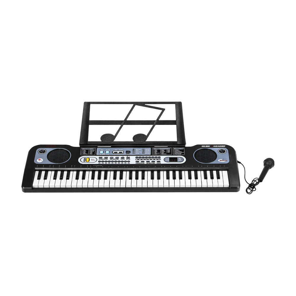 Mazam 61 Keys Piano Keyboard Electronic Musical Toy Gift w/ Microphone Holder-Electric Keyboard-PEROZ Accessories