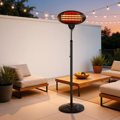 Devanti Electric Patio Heater 2000W-Heaters-PEROZ Accessories