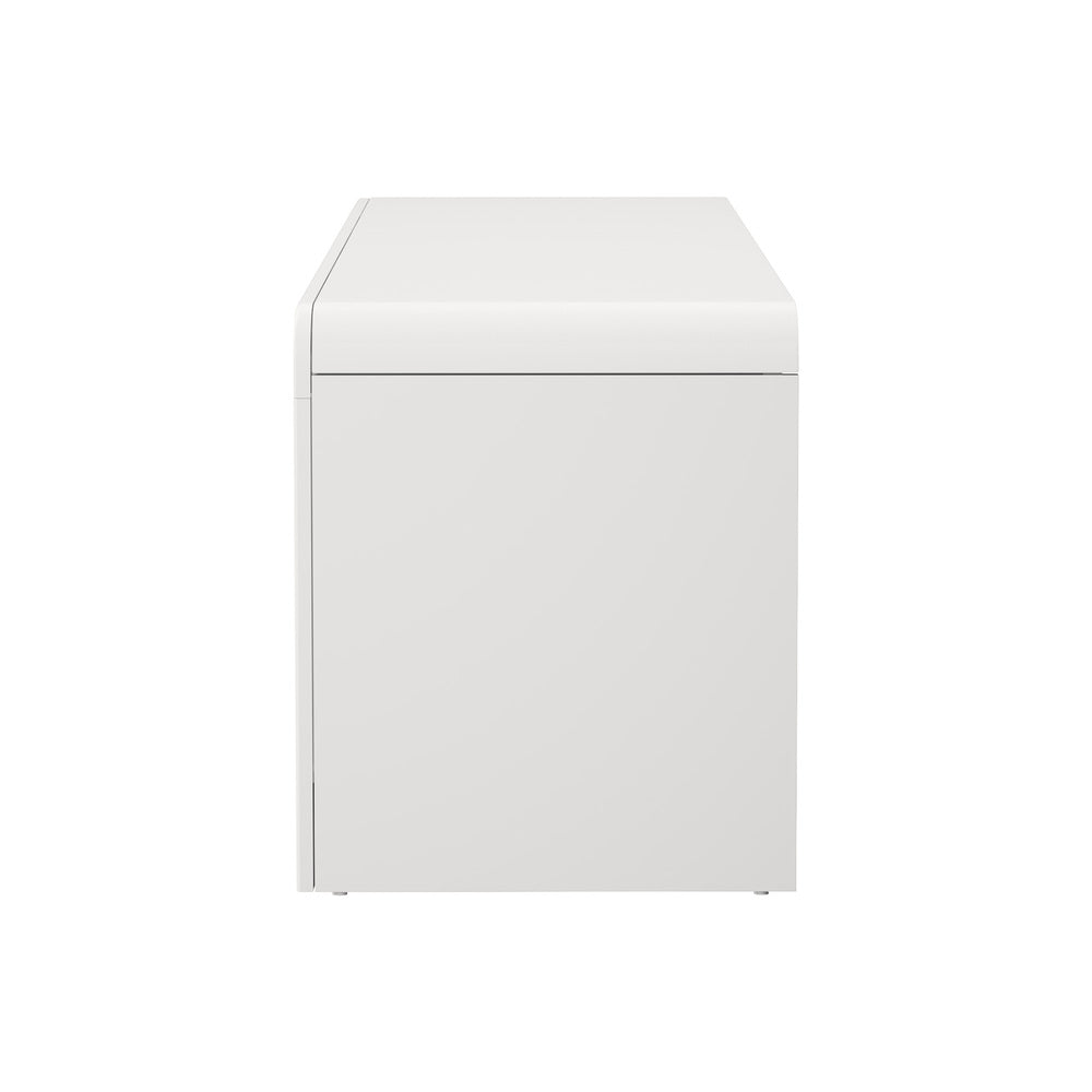 Oikiture TV Cabinet Entertainment Unit Stand 160cm Fluted Doors-Entertainment Unit-PEROZ Accessories