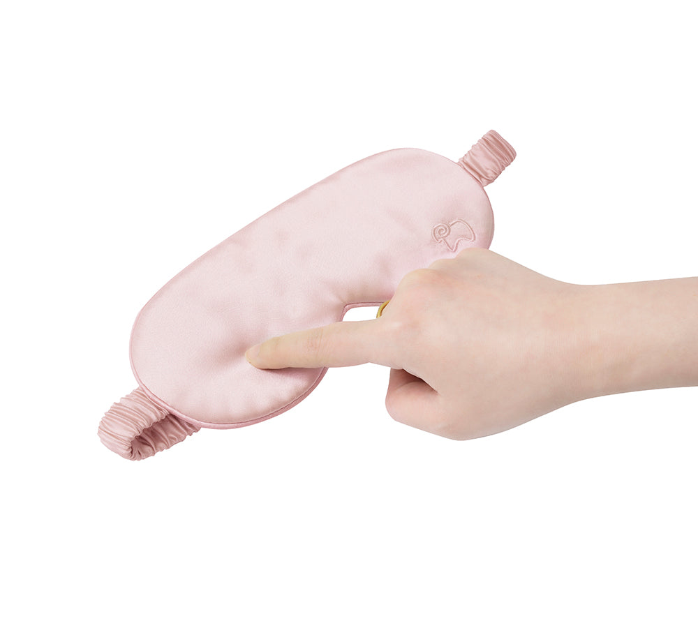 EVERAU® 100% Mulberry Silk Sleep Mask-PEROZ Accessories