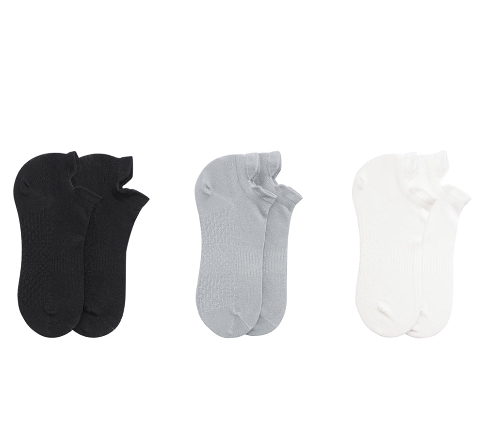 EVERAU Cotton Ankle Stepure Shallow Mouth Socks One Pair-Socks-PEROZ Accessories