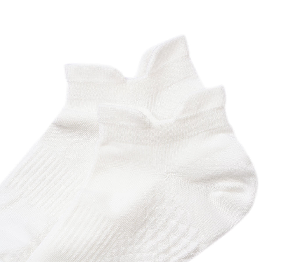 EVERAU Cotton Ankle Stepure Shallow Mouth Socks One Pair-Socks-PEROZ Accessories