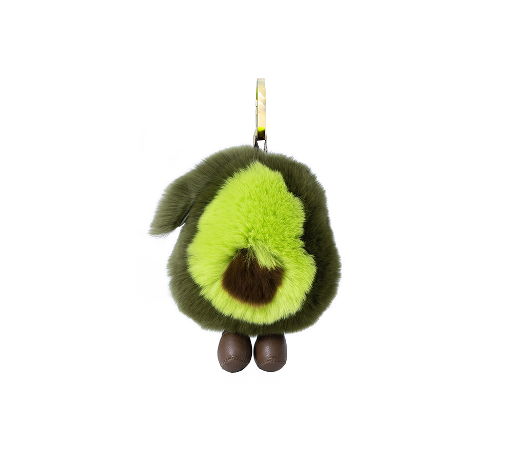 EVERAU® Fluffy Avocado Keyring-PEROZ Accessories