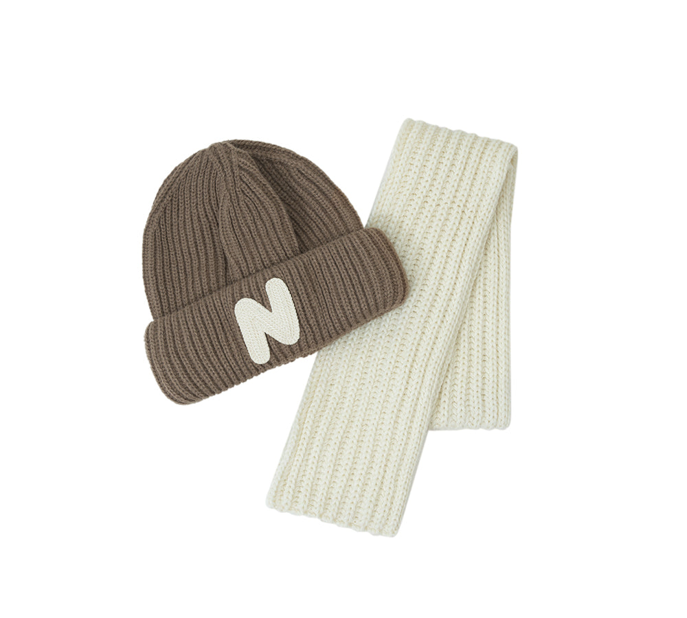 EVERAU® Kids Beanie and Scarf Gift Set Snoh-PEROZ Accessories