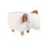 EVERAU Multi-functional Cute Ottoman Fluffy Sheep Pouffe-Accessories-PEROZ Accessories