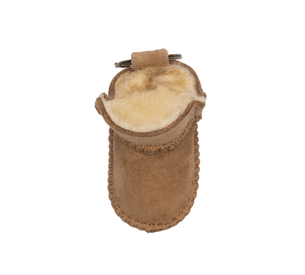 EVERAU® UGG Boot Sheepskin Wool Bootie Keyring-PEROZ Accessories