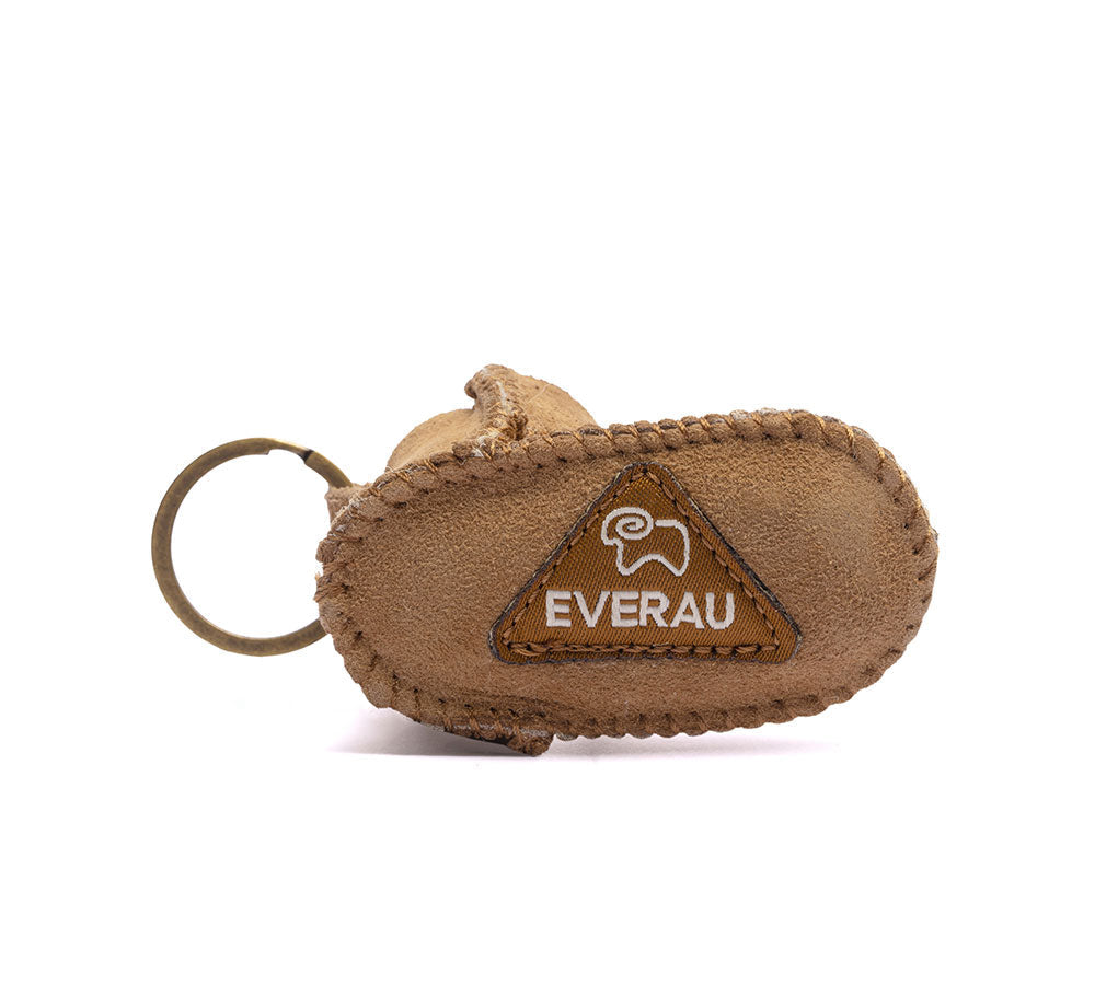 EVERAU® UGG Boot Sheepskin Wool Bootie Keyring-PEROZ Accessories