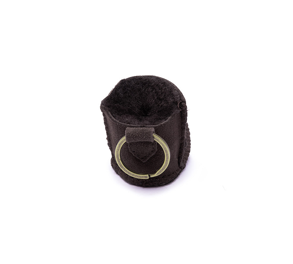 EVERAU® UGG Boot Sheepskin Wool Bootie Keyring-PEROZ Accessories
