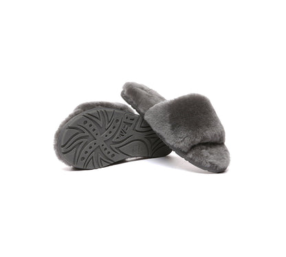 EVERAU® UGG Women Fluffy Slides Nala-PEROZ Accessories