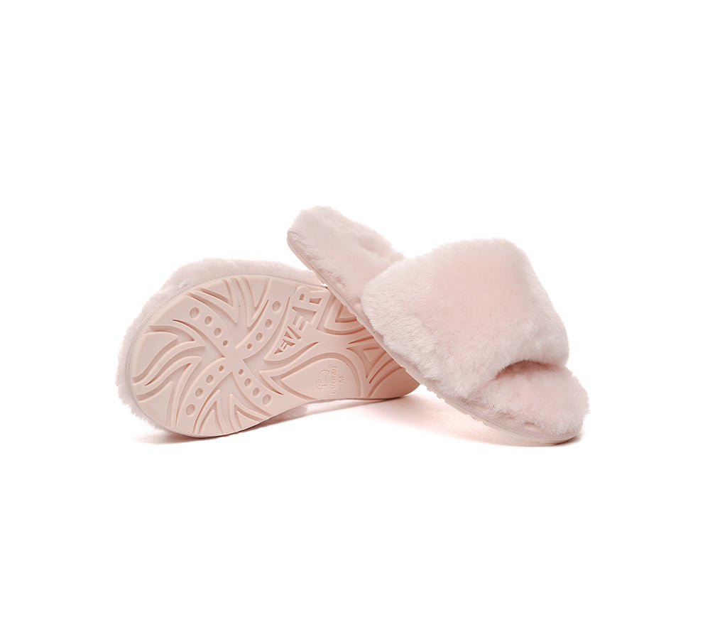 EVERAU® UGG Women Fluffy Slides Nala-PEROZ Accessories