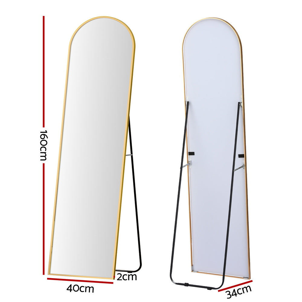 Embellir Full Length Mirror Floor Dressing Mirror 160cm-Home &amp; Garden > Decor > Mirrors-PEROZ Accessories