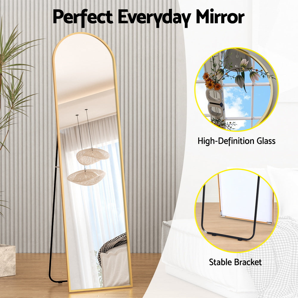 Embellir Full Length Mirror Floor Dressing Mirror 160cm-Home &amp; Garden > Decor > Mirrors-PEROZ Accessories